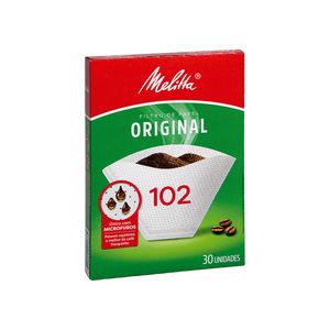 Filtro de Papel 102 Melitta 30 unidades