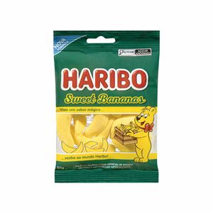 Bala de Gelatina Sweet Bananas Haribo 80g