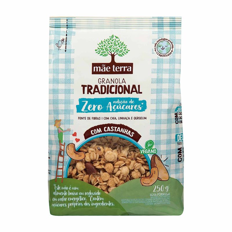 Granola-Tradicional-com-Castanhas-Zero-Acucares-Mae-Terra-250g-Zaffari-00