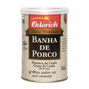 Banha Suína Oderich 360g