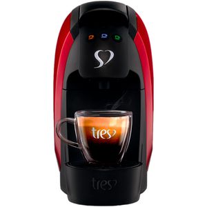 Cafeteira Elétrica Luna Vermelha Três 220V