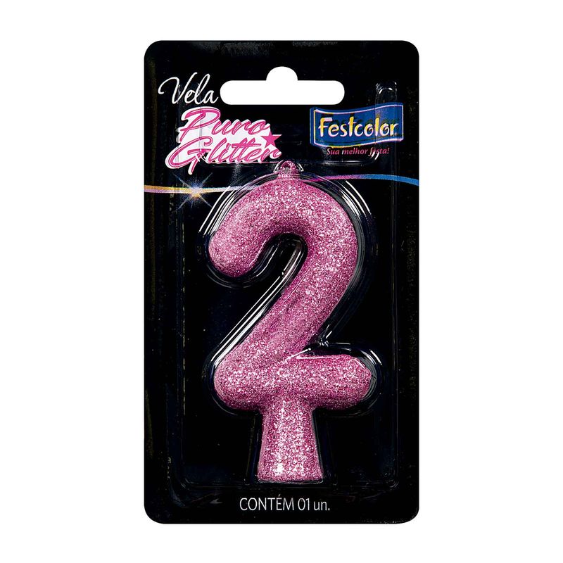 Vela-de-Aniversario-Numero-2-Puro-Glitter-Rosa-Festcolor-Zaffari-00