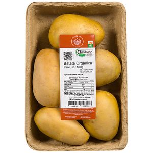 Batata Branca Orgânica 500g