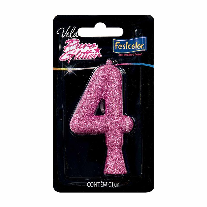 Vela-de-Aniversario-Numero-4-Puro-Glitter-Rosa-Festcolor-Zaffari-00