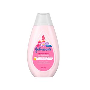 Condicionador Johnson's Kids Gotas de Brilho 200ml