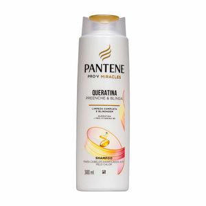 Shampoo Pantene Pro-V Queratina Preenche & Blinda 300ml