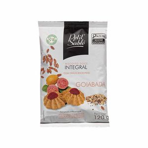 Biscoito Integral tipo Petit-Four Goiabada Petit Sablé 120g