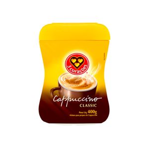 Cappuccino Classic 3 Corações 400g