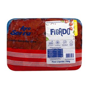 Fígado de Frango Congelado Ave Serra 700g