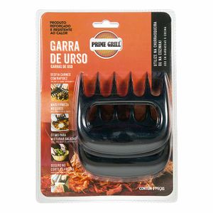 Conjunto Garra de Urso Preto 14286 Prime Grill 2 Peças