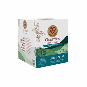 Café Gourmet Filtrado Drip Coffee Matas de Minas 3 Corações 10 sachês