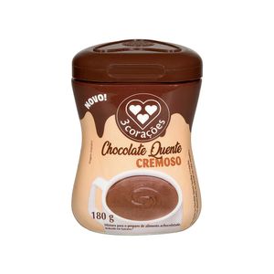 Chocolate Quente Cremoso em Pó 3 Corações 180g
