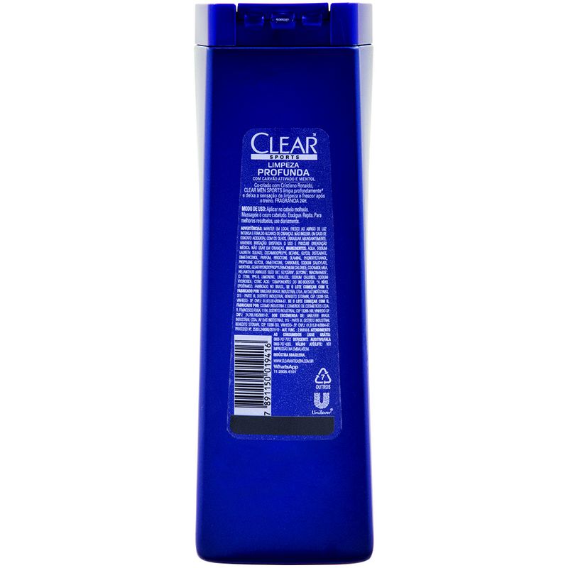 Shampoo-Anticaspa-Clear-Men-Sports-Limpeza-Profunda-400ml-Zaffari-02