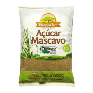 Açúcar Mascavo Orgânico Saúde da Terra 500g