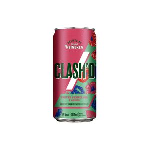 Refrigerante Clash'd Frutas Vermelhas e Hibisco Lata 269ml