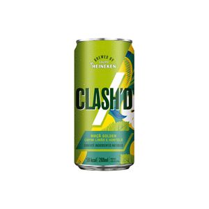 Refrigerante Clash'd Maçã Golden,Capim Limão e Hortelã Lata 269ml