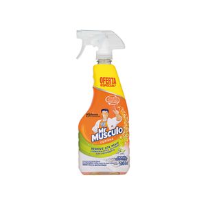 Limpador Mr Musculo Cozinha Limão 500ml Embalagem Promocional