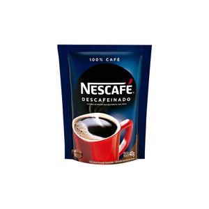 Café Solúvel Descafeinado Nescafé sachê 40g