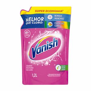 Tira Manchas Líquido Vanish para Roupas Coloridas sem Cloro Refil 1,2 Litros