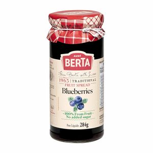 Geleia Israelense Blueberries Aunt Berta 284g