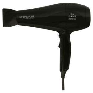 Secador de Cabelo GA.MA Italy Preto Eleganza Plus 2100W 220V