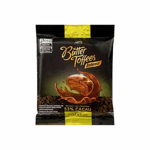 Bala Pistache 53% Cacau Butter Toffees Intense Arcor 90g