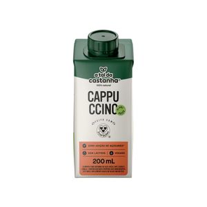 Bebida Castanha-de-caju Cappuccino A Tal da Castanha 200ml