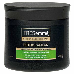 Máscara de Tratamento Detox Capilar TRESemmé Matcha e Extrato de Gengibre 400g