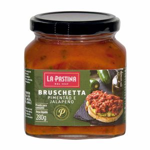 Bruschetta Pimentão e Jalapeño La Pastina 280g