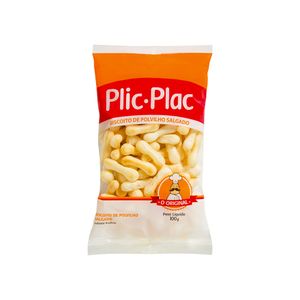 Biscoito de Polvilho Salgado Plic-Plac 100g