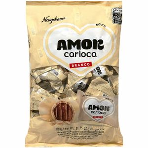 Bombons Amor Carioca Branco Neugebauer 900g