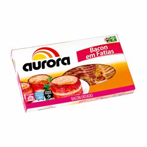 Bacon em Fatias Aurora 250g