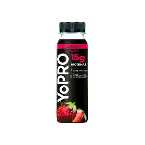 Iogurte de Morango Zero Lactose 15g Proteínas YoPRO Danone 250g