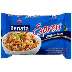 Macarrão Instantâneo Express Carne Renata 85g