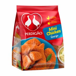 Empanado de Frango Mini Chicken com Queijo Congelado Perdigão 275g