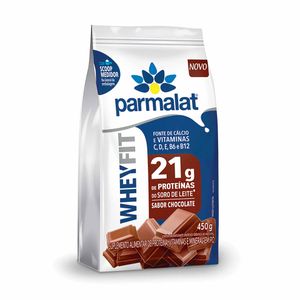 Suplemento Alimentar WheyFit Chocolate Parmalat 450g