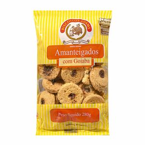 Biscoito Amanteigado com Goiaba Adams 280g