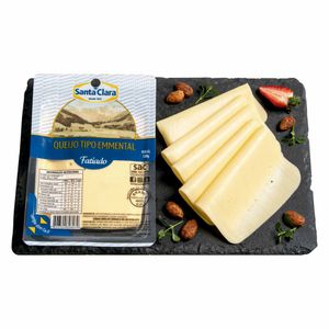 Queijo Emmental Fatiado Santa Clara 120g