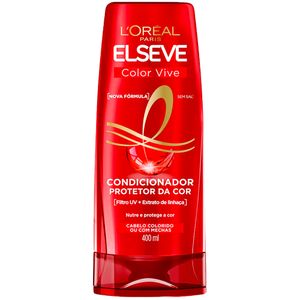 Condicionador Elseve L'Oréal Color-vive Prolongador de Cor para Cabelos Coloridos ou Com Mechas 400ml