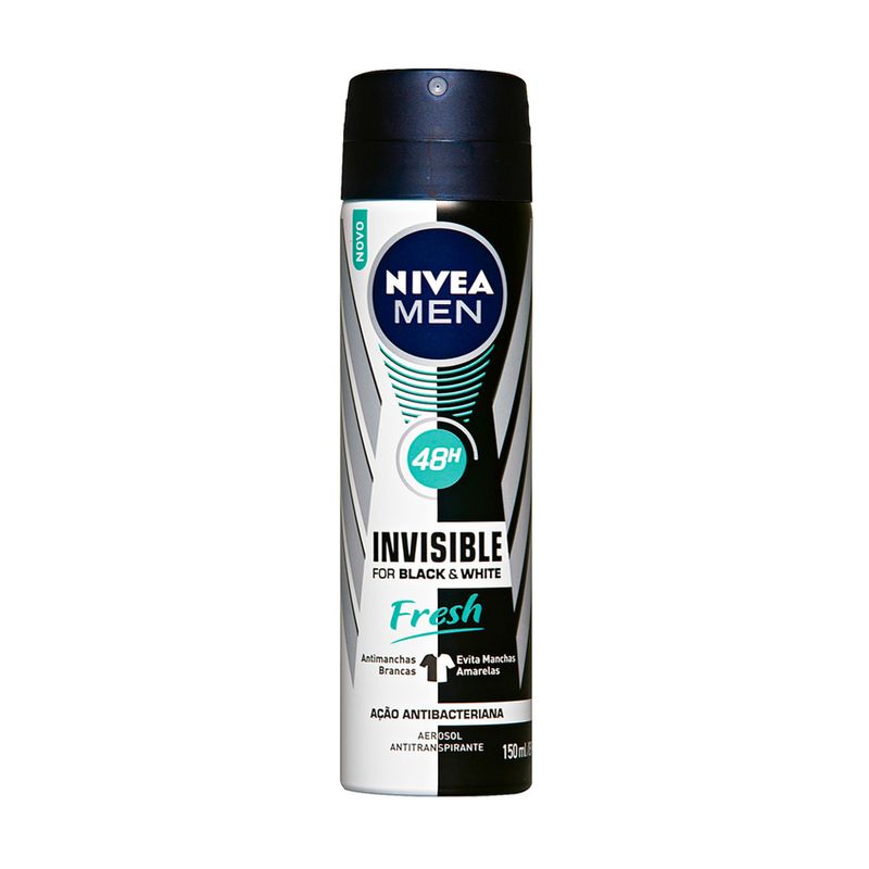 Desodorante-Aerossol-Antitranspirante-Nivea-Men-Invisible-Black---White-Fresh-150ml-Zaffari-00