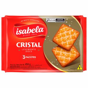 Biscoito Cristal Isabela 414g