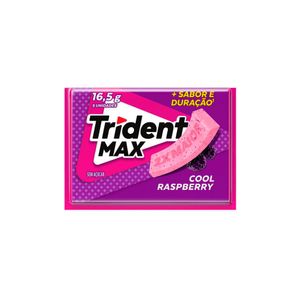 Goma de Mascar Cool Raspberry Trident Max 16,5g