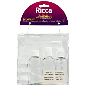 Conjunto para Viagem Ricca com 6 Peças