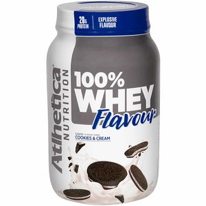 Suplemento Alimentar 100% Whey Cookies & Cream Atlhetica Nutrition 900g