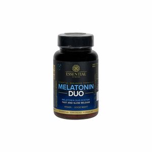 Suplemento Alimentar Melatonina Duo Menta Essential Nutrition 120 Cápsulas