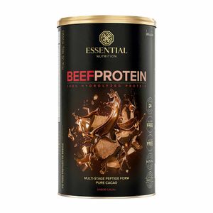 Suplemento Alimentar Beef Protein Cacau Essential Nutrition 480g