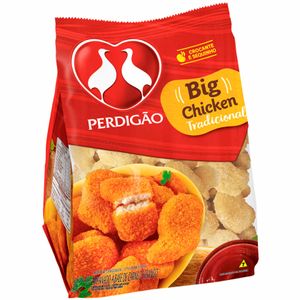 Empanado de Frango Big Chicken Tradicional Congelado Perdigão 1kg