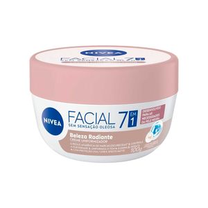 Creme Facial 7 em 1 Beleza Radiante Nivea Sensação Não Oleosa 100g