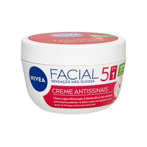 Creme Facial Antissinais Nivea Sensação Não Oleosa 100g