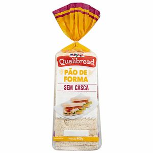 Pão de Forma sem Casca Qualibread Marsala 400g